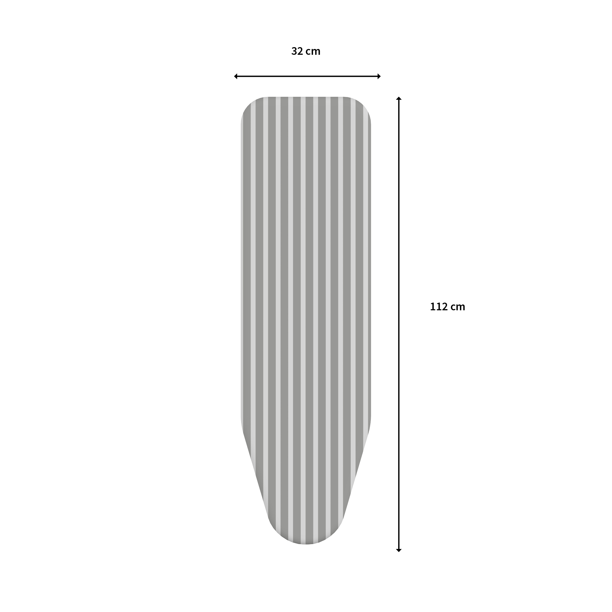 7549-02160 Lily (Stripes Grey) rozmiar blatu